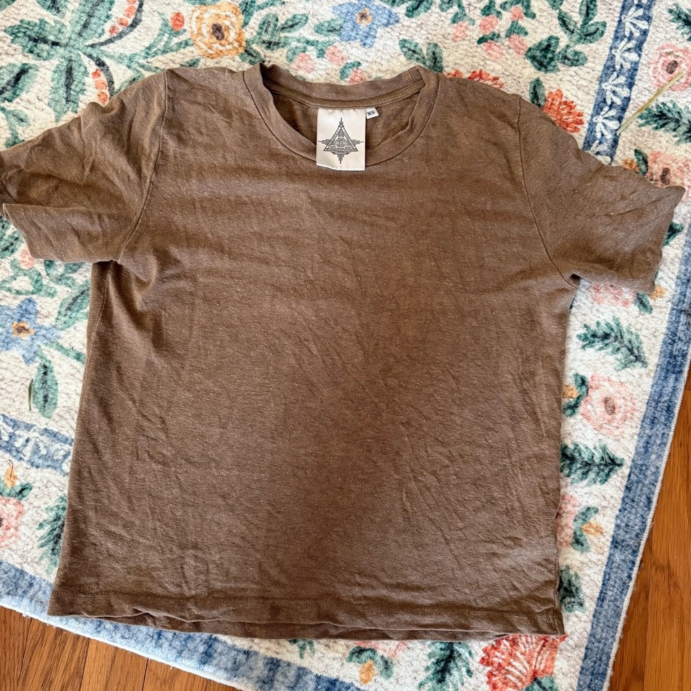 Jungmaven hemp Brown Short Sleeve Tee